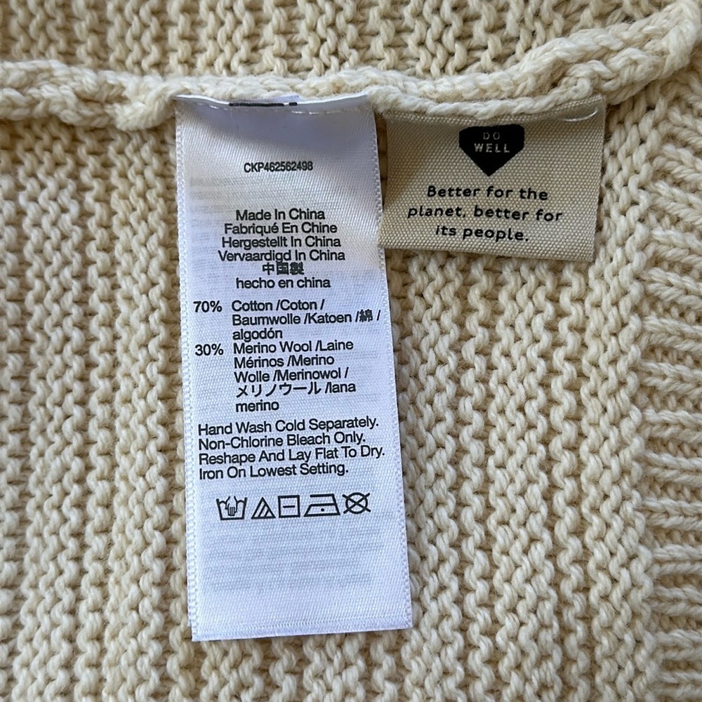Madewell Ruffle-Neck Pullover Sweater - Picture 13 of 14